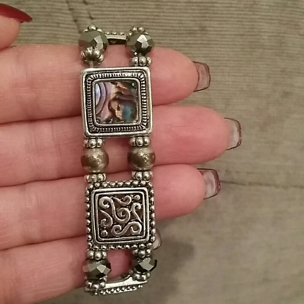 💝Abalone stretch bracelet💝
